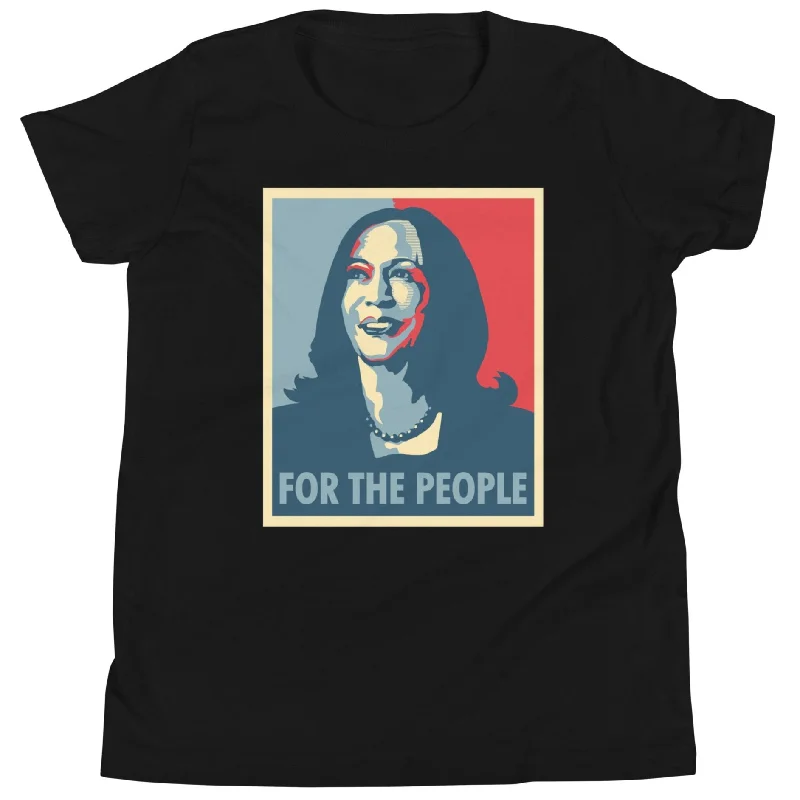 Beaded T-ShirtsFor The People, Kamala Harris -- Youth T-Shirt