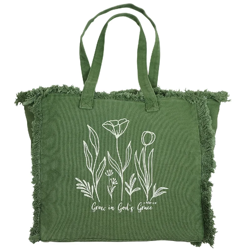 Thermal T-Shirtsgrace & truth Tote Bag Grow In God's Grace