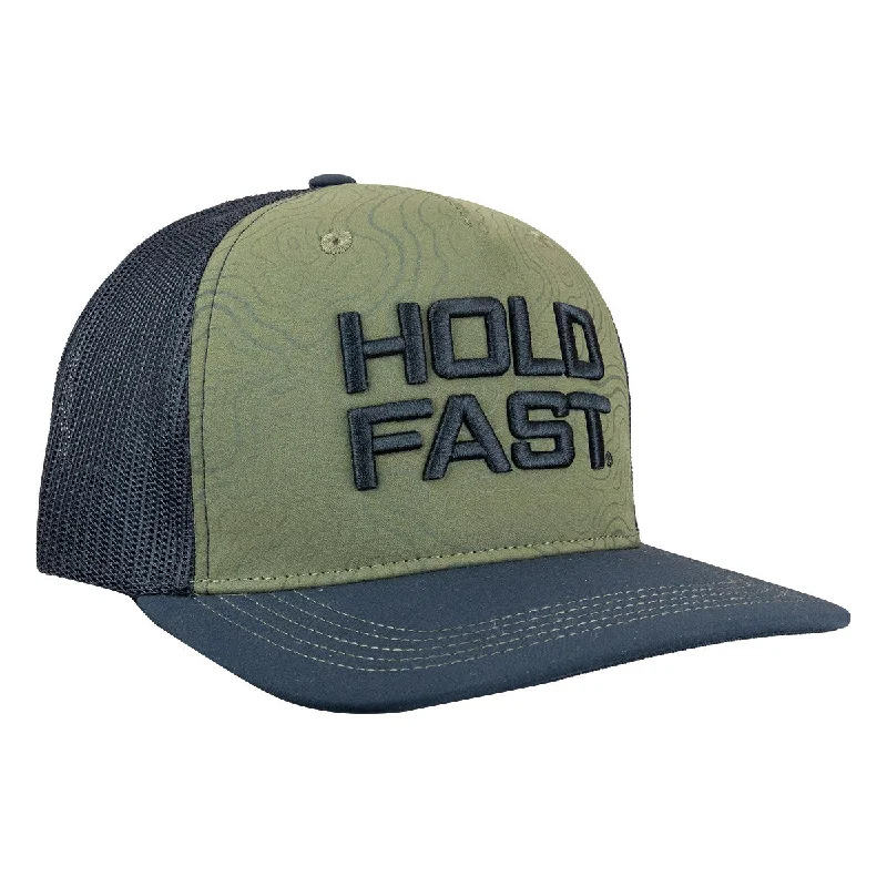 Hip-Hop T-ShirtsHOLD FAST Mens Cap HF Topo