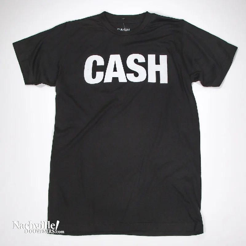 Limited Edition T-ShirtsJohnny Cash T-shirt with CASH Logo