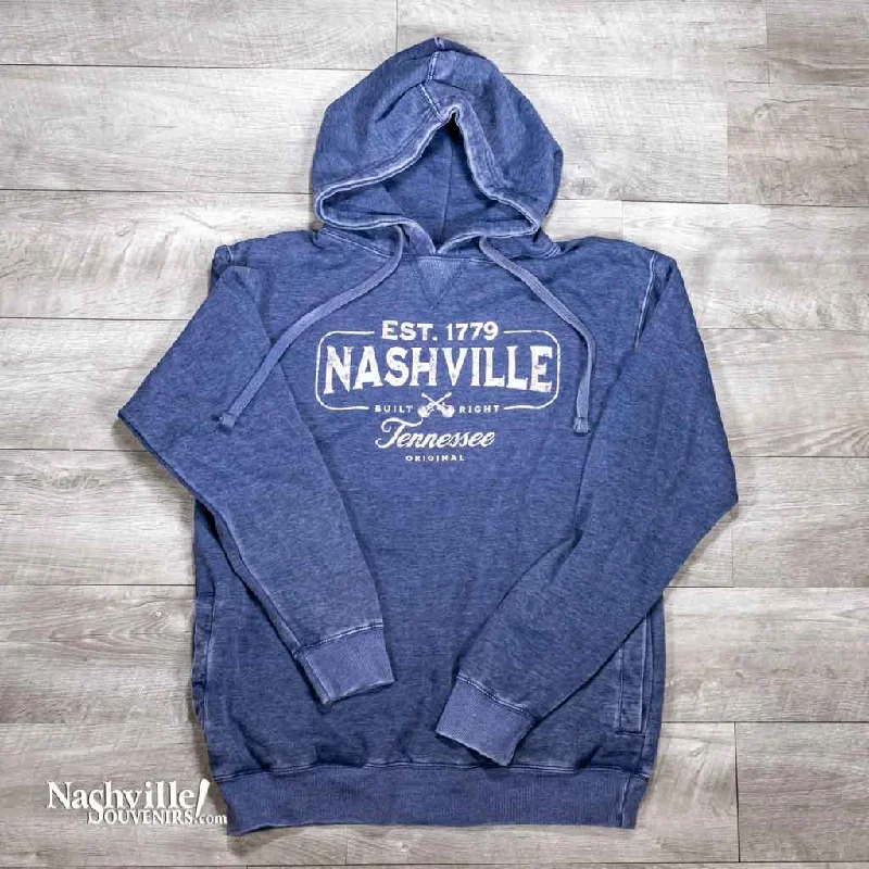 Collaborative T-ShirtsNashville "Built Right Guitars" Hoodie