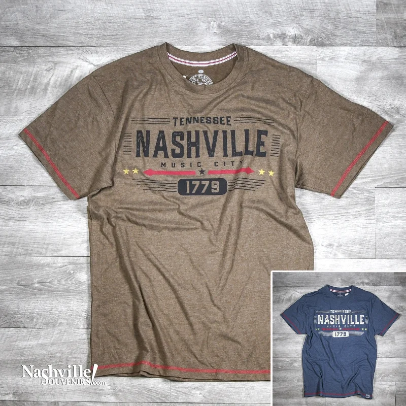 Graphic T-Shirts"Premium 51" Nashville Music City T-Shirt