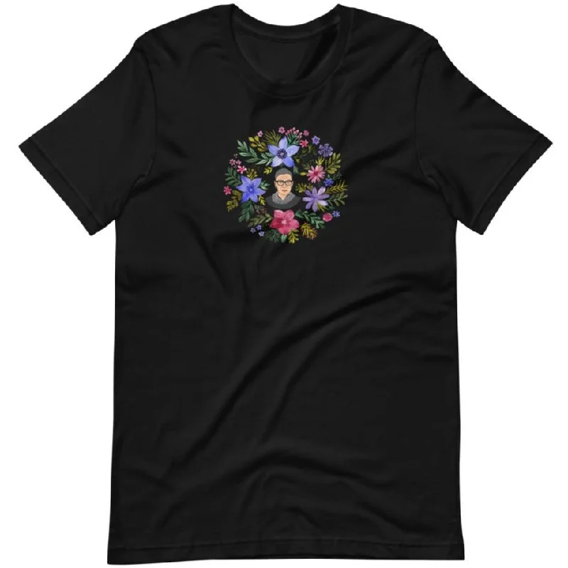 Designer T-ShirtsRBG Watercolor Flowers -- Unisex T-Shirt