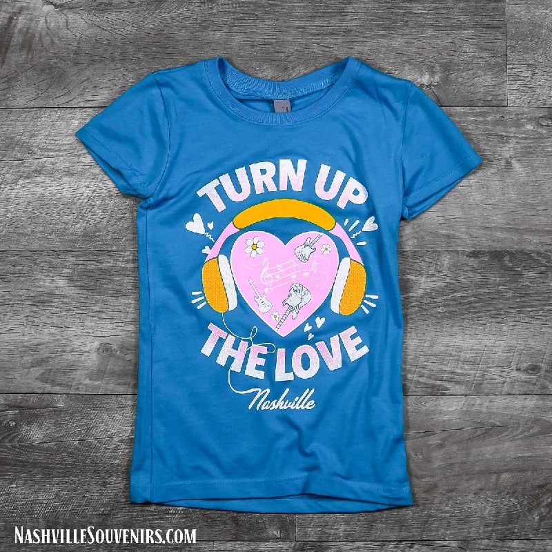 Longline T-ShirtsTurn Up The Love Youth T-Shirt