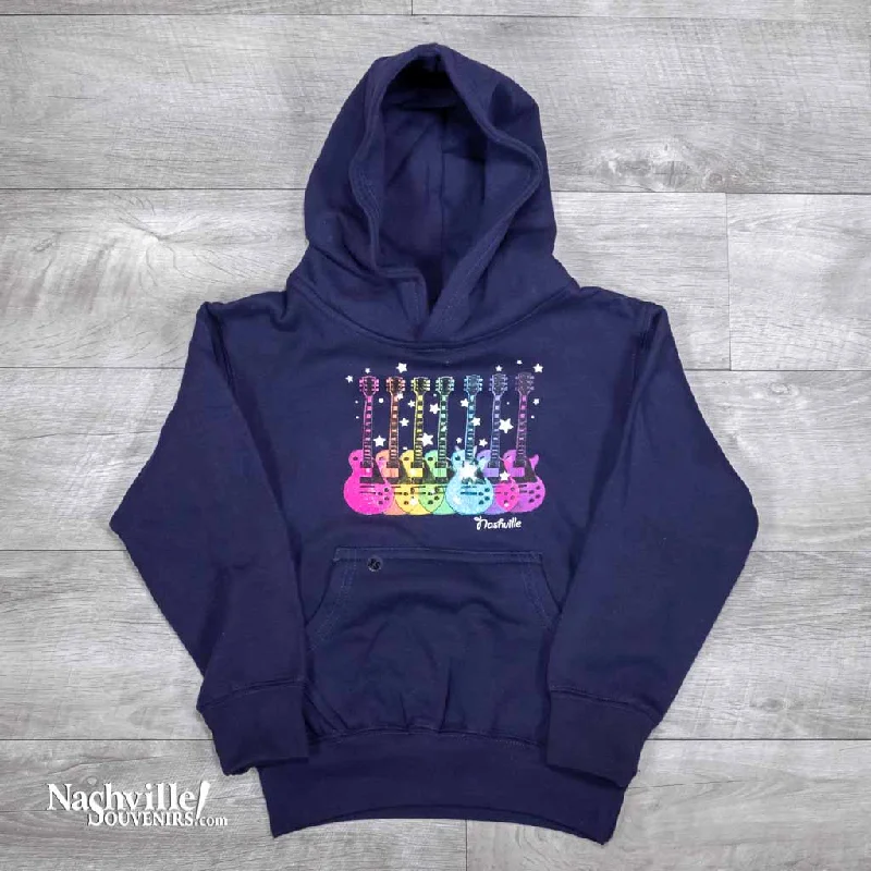 Zippered T-ShirtsYouth "Nashville Guitars" Hoodie