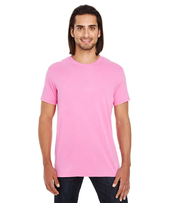 Tasseled Sweatshirts130A - Threadfast Apparel Unisex Pigment-Dye Short-Sleeve T-Shirt | Charity Pink