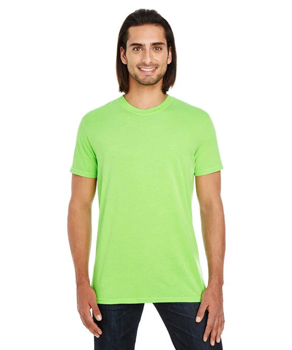 Cultural Sweatshirts130A - Threadfast Apparel Unisex Pigment-Dye Short-Sleeve T-Shirt | Lime