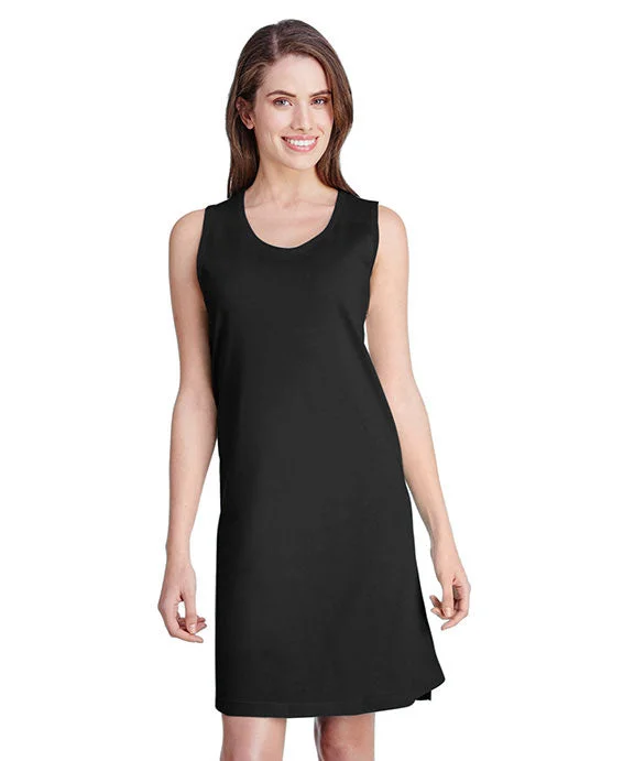 Compression Sweatshirts3523 - LAT Ladies Racerback Tank Dress | Black