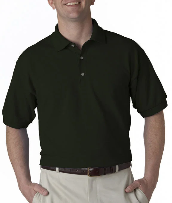 Yoga Sweatshirts3800 - Gildan Ultra Cotton® Adult Piqué Polo Shirt | Forest Green