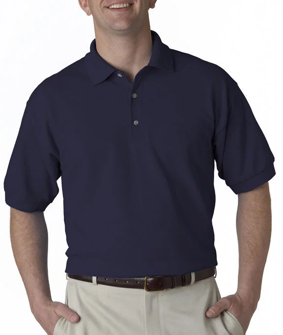 Mesh-Lined Hoodies3800 - Gildan Ultra Cotton® Adult Piqué Polo Shirt | Navy