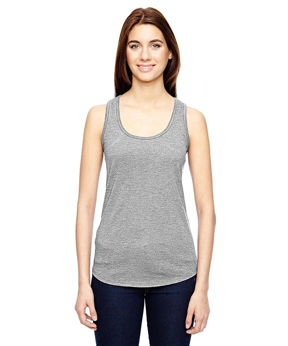 Yoga Sweatshirts6751L - Anvil Ladies Tri-blend Racerback Tank Top | Heather Gray