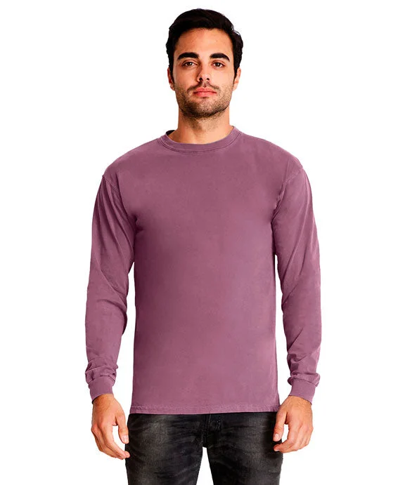 Rainproof Hoodies7401 - Next Level Adult Inspired Dye Long Sleeve Crew Neck Tee | Shiraz