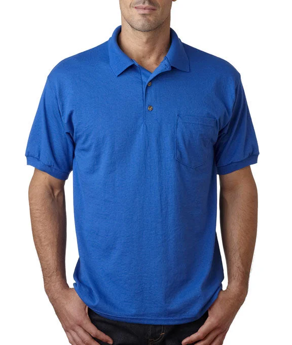 Studded Sweatshirts8900 - Gildan DryBlend® Adult Jersey Polo Shirt with Pocket | Royal