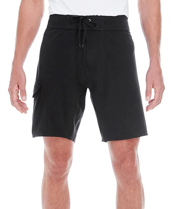 Striped SweatshirtsB9371 - Burnside Mens Dobby Stretch Board Shorts | Black