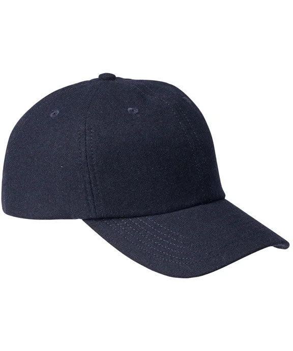 Retro HoodiesBA528 - Big Accessories Wool Baseball Cap | Navy