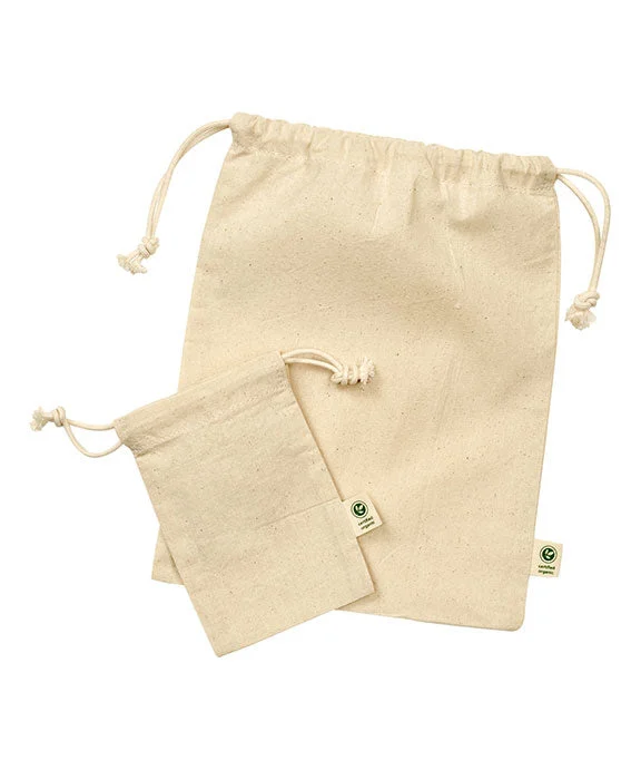 Quilted SweatshirtsEC8101 - Econscious Organic Gift Bag | Natural