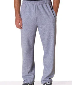 Limited Edition Hoodies12300 - Gildan DryBlend® Adult Open-Bottom Sweatpants | Sport Grey