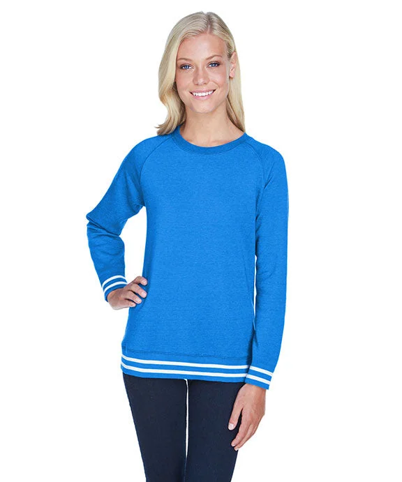 Pullover HoodiesJA8652 - J America Ladies Relay Crewneck Sweatshirt | Royal