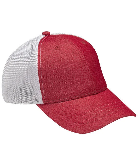 Drawstring HoodiesKN102 - Adams Knockout Cap | Red/White