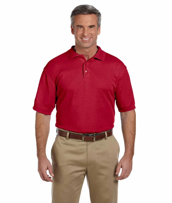 Longline HoodiesM280 - Harriton Mens 5 oz. Blend-Tek™ Polo Shirt | Red