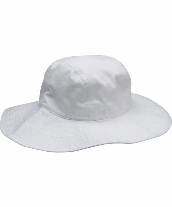 Hip-Hop HoodiesSL101 - Adams Ladies Sea Breeze Floppy Hat | White