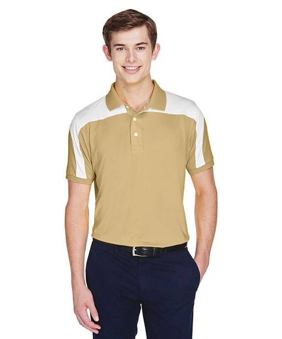 Fringed HoodiesTT22 - Team 365 Mens Victor Performance Polo Shirt | Sport Vegas Gold