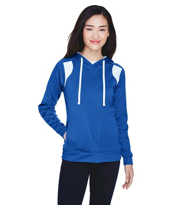 Skateboard SweatshirtsTT30W - Team 365 Ladies Elite Performance Hoodie | Sport Royal/White