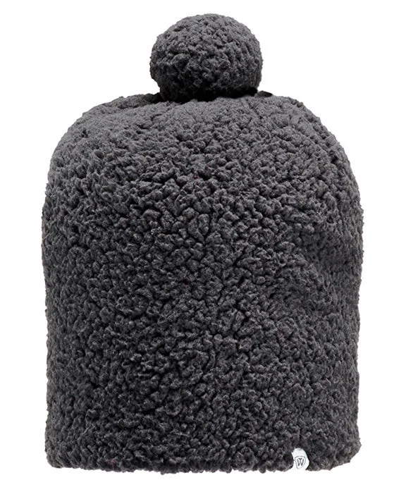 Embroidered SweatshirtsTW5006 - J America Epic Sherpa Knit Hat | Black Solid