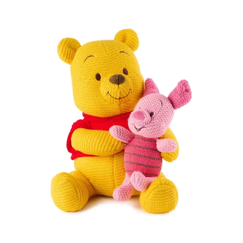 10" Winnie the Pooh & Piglet Stuffed Animal Plush