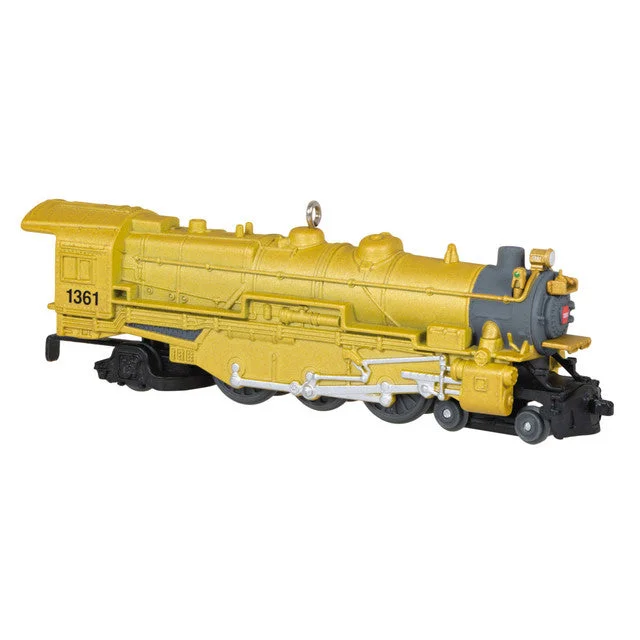 Hallmark 2023 Lionel® Trains Yellow 1361 Pennsylvania K4 Steam Locomotive Metal Limited Quantity Ornament