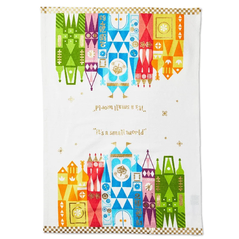 Hallmark Disney It's a Small World Tea Towel, 18x26