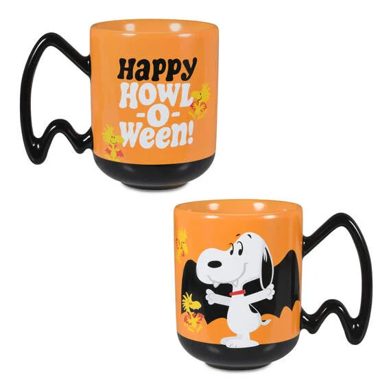 Hallmark Peanuts® Vampire Snoopy and Woodstock Halloween Mug, 15.5 oz.