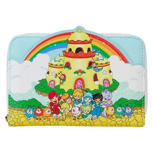 Loungefly Rainbow Brite Castle Group Zip-Around Wallet