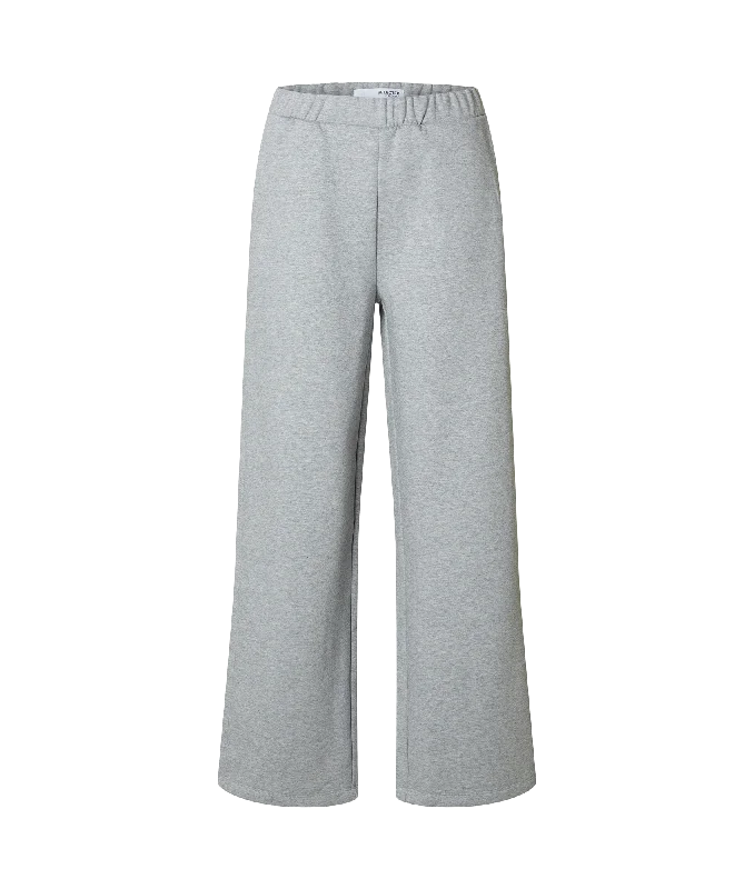 Gia Hw Wide Pant - Grey