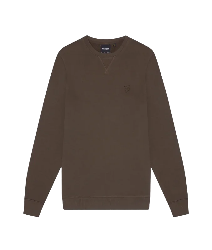 Tonal Eagle Crew Neck Sweatshirt - Green