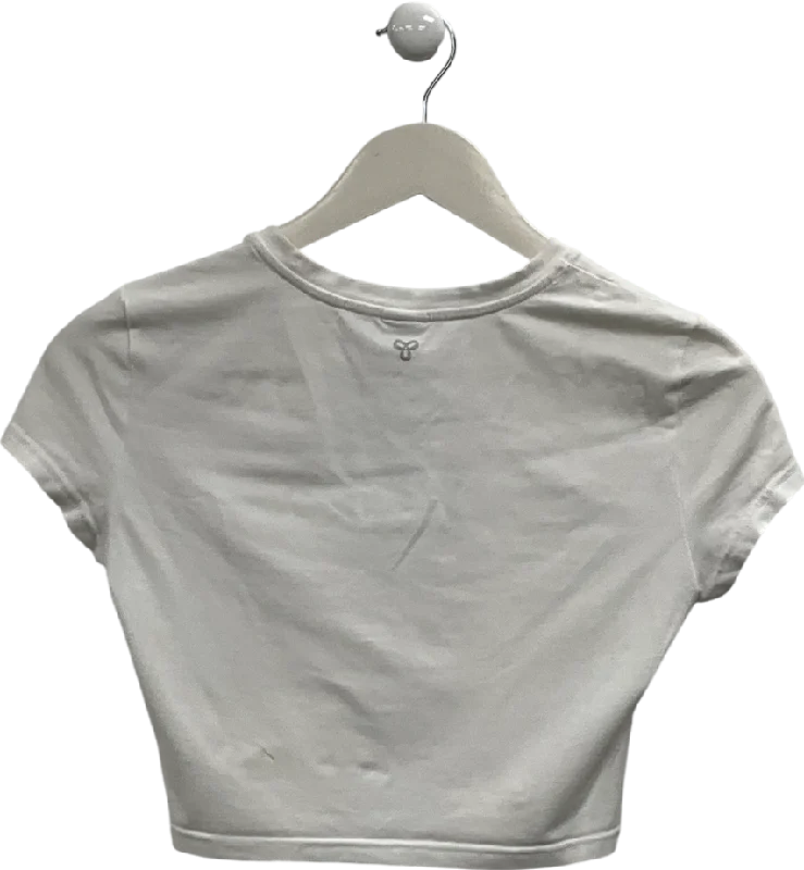 CroptopdataTna White Cropped Tee UK S